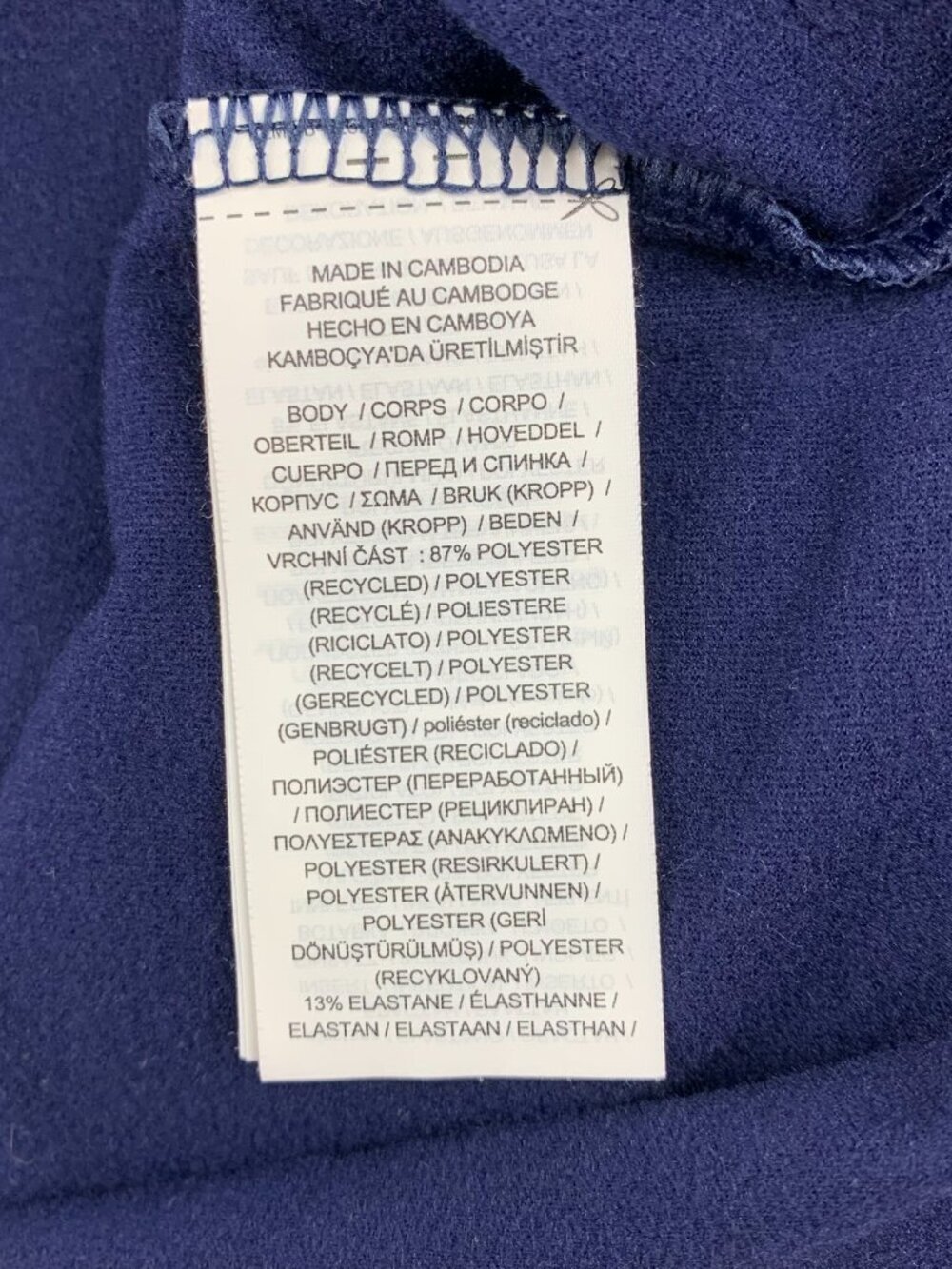 Ralph Lauren RLX Mens Pullover Large Blue Red Colorblock 1/4 Zip Long Sleeve - Picture 6 of 7